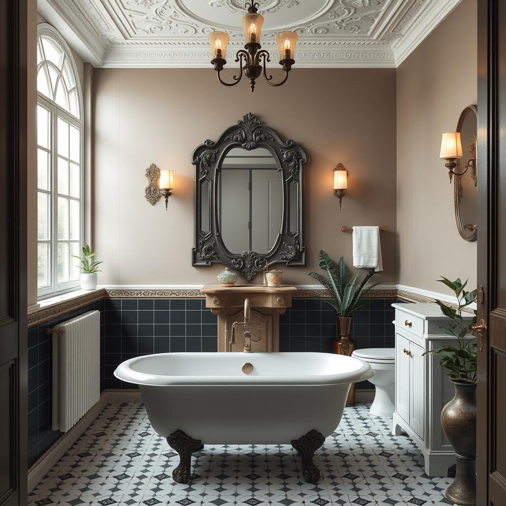 Banheiro retrô: veja dicas para apostar no estilo vintage