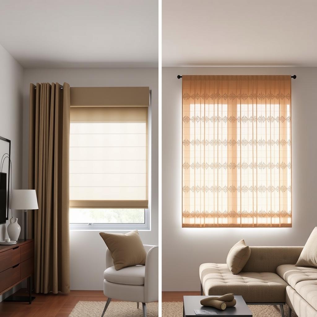 Cortina de trilho ou cortina de varão? Descubra qual a melhor opção