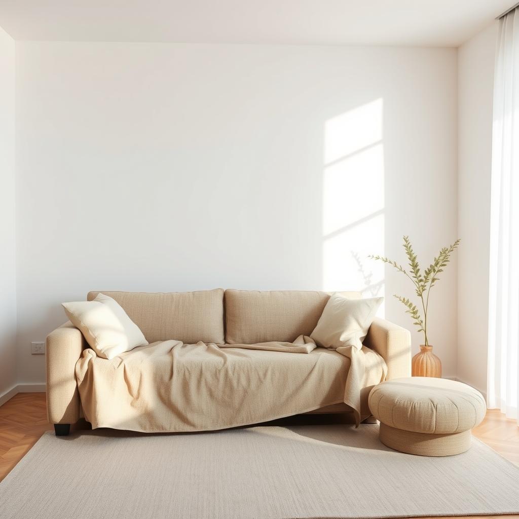 Torne a decoração de casa confortável com poucos detalhes