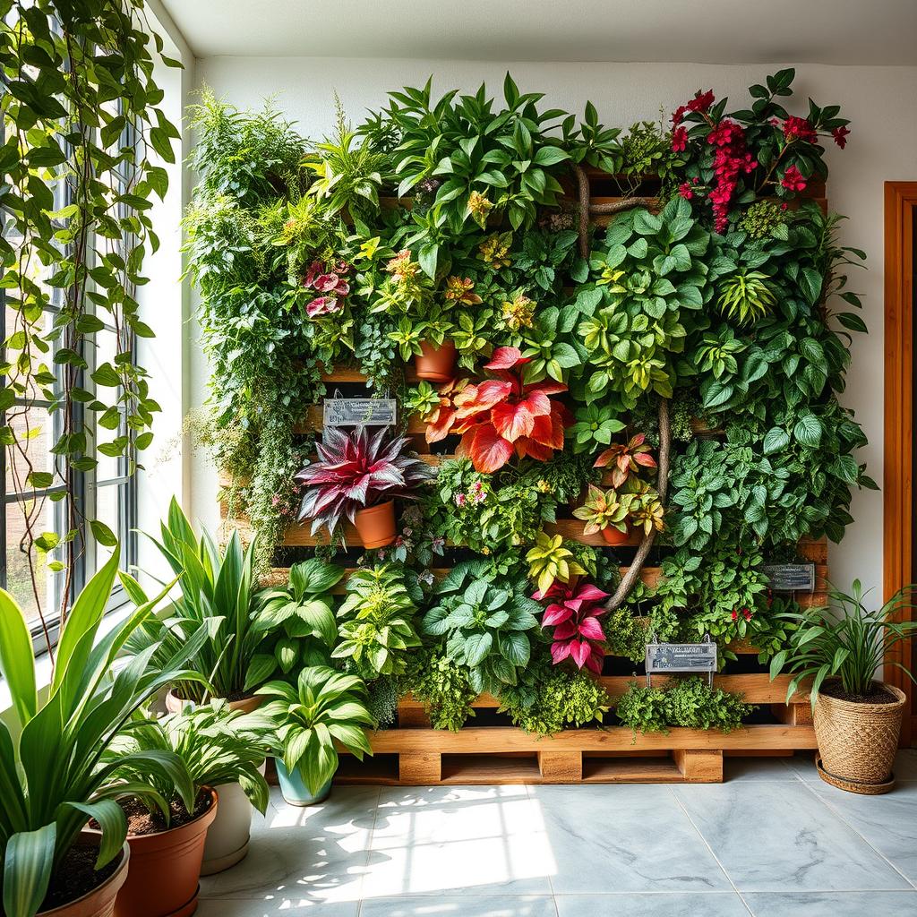 Aprenda a montar um jardim vertical gastando pouco