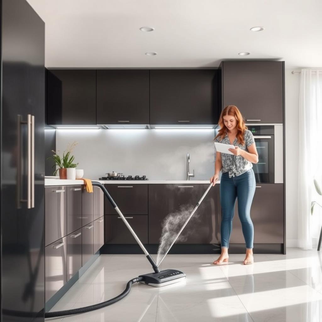 Limpeza a vapor: saiba como funciona e como pode ajudar você a limpar a casa mais rápido