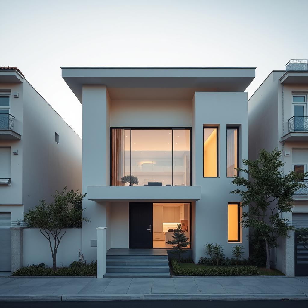 O interior dessa casa estreita vai te surpreender