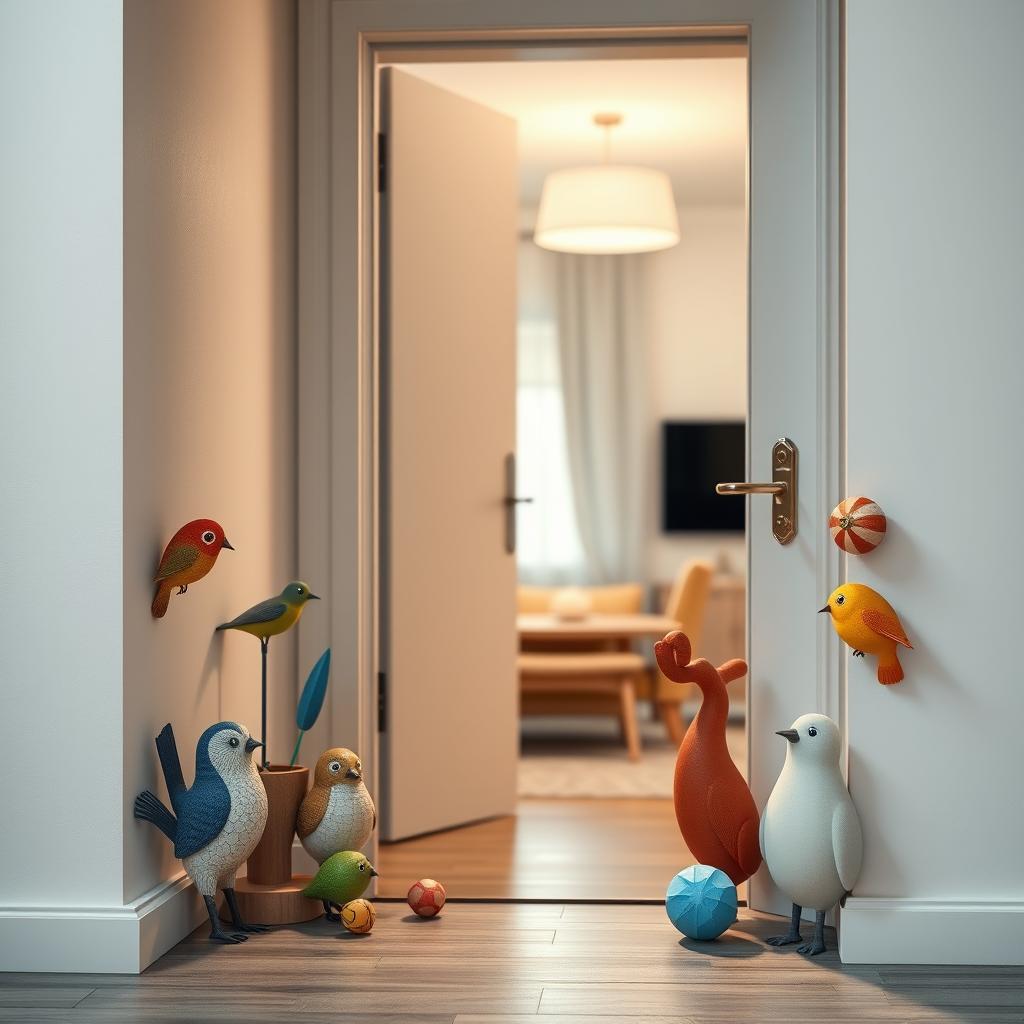 Peso de porta: opções divertidas para decorar a sua casa