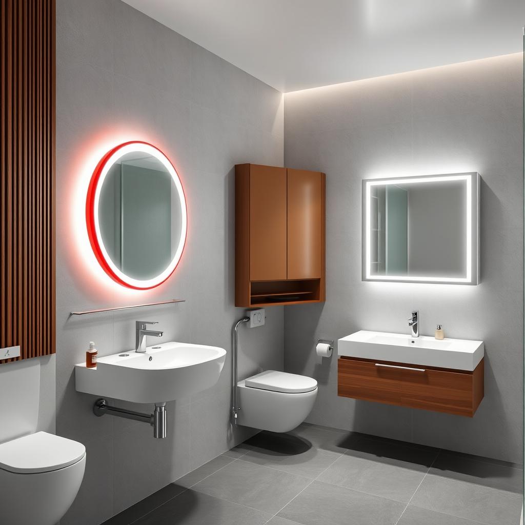 Que tipo de espelho usar no banheiro?