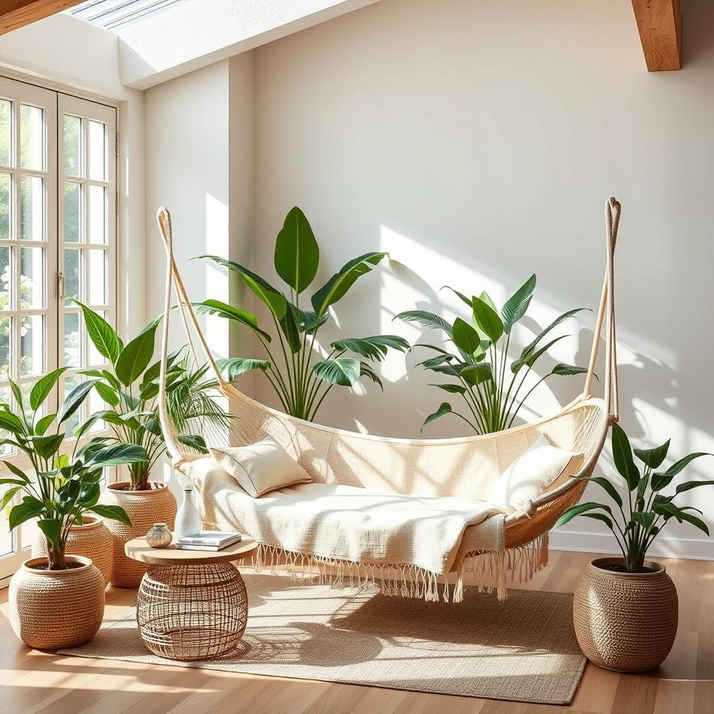 Rede na decoração: 10 ideias para usá-la dentro de casa