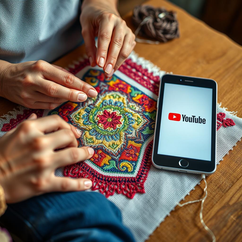 5 canais no YouTube para quem quer aprender a bordar