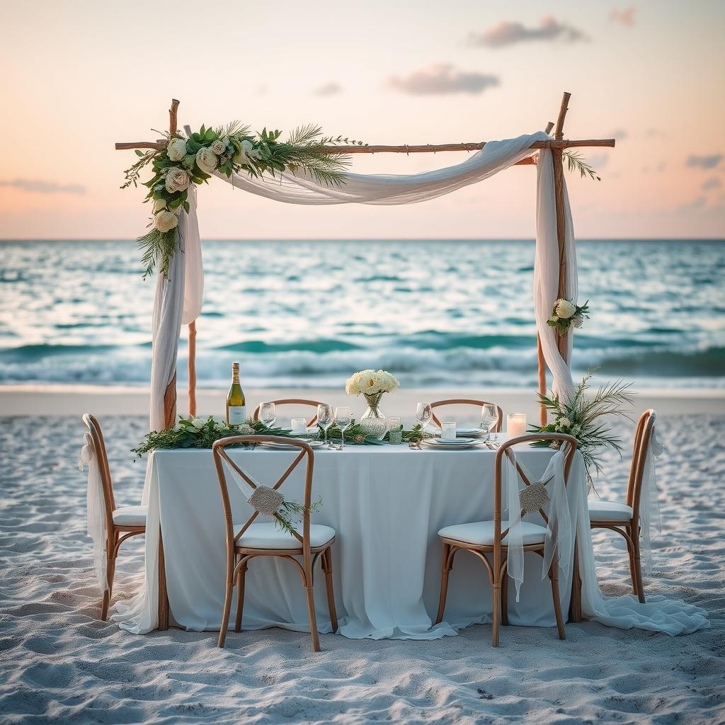 Dicas de decoração para casamento na praia