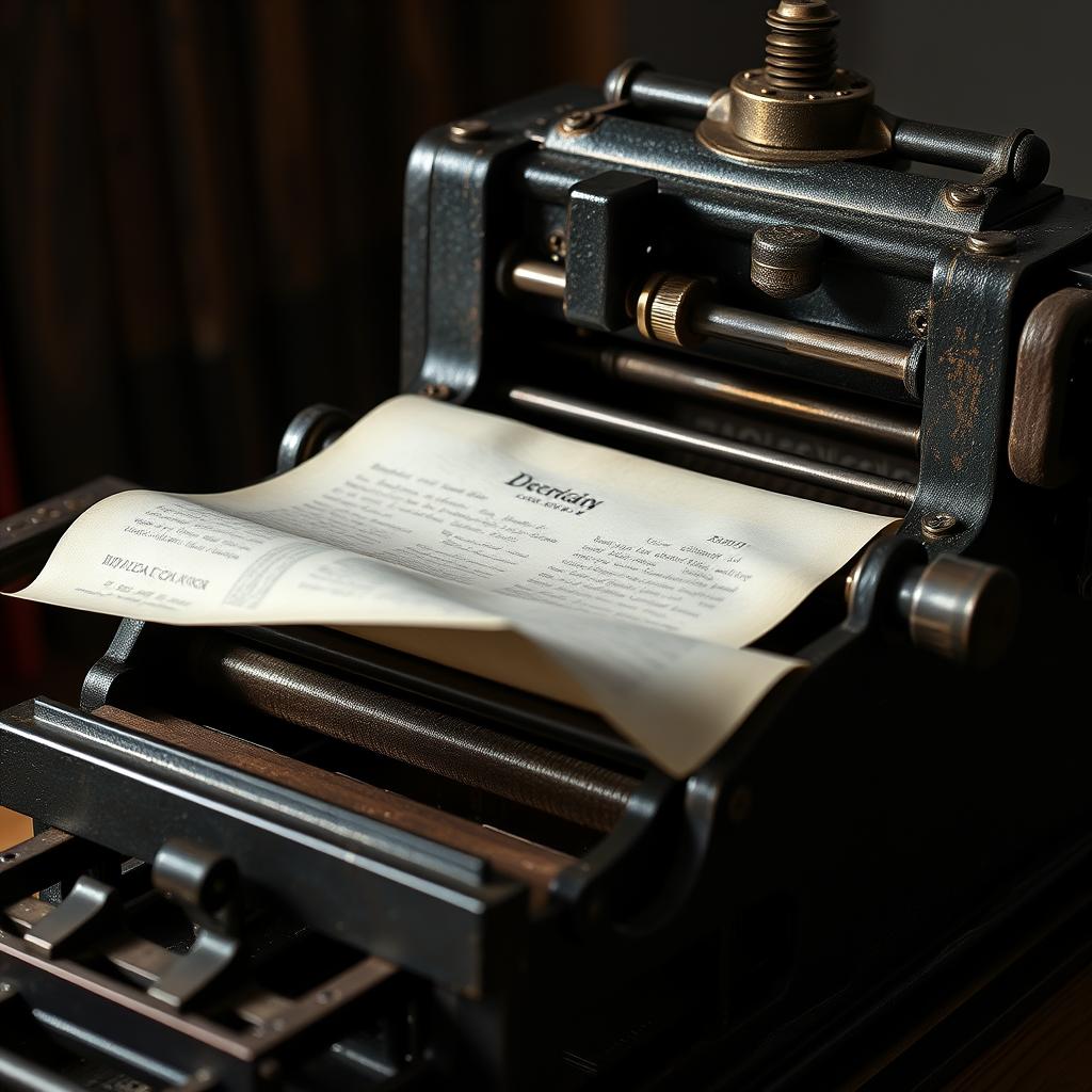 Conheça a história da impressão