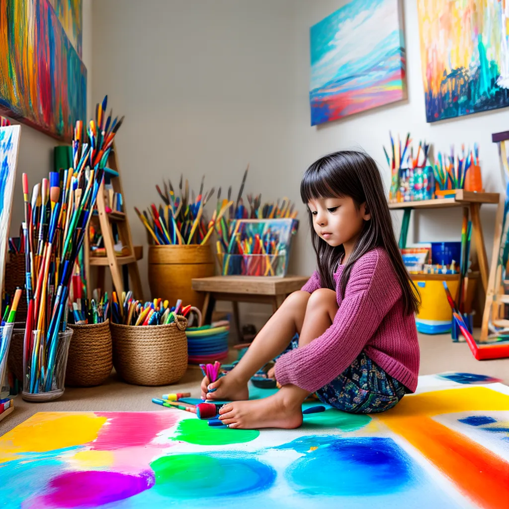 Como introduzir seu filho ao mundo da arte.