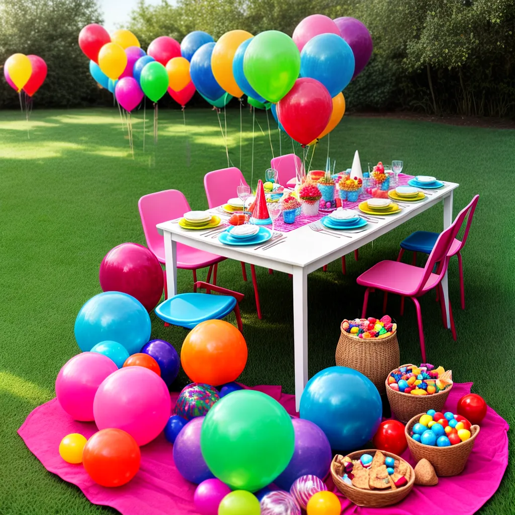 Festa Color Ideias Criativas para Decoração de Festa Infantil