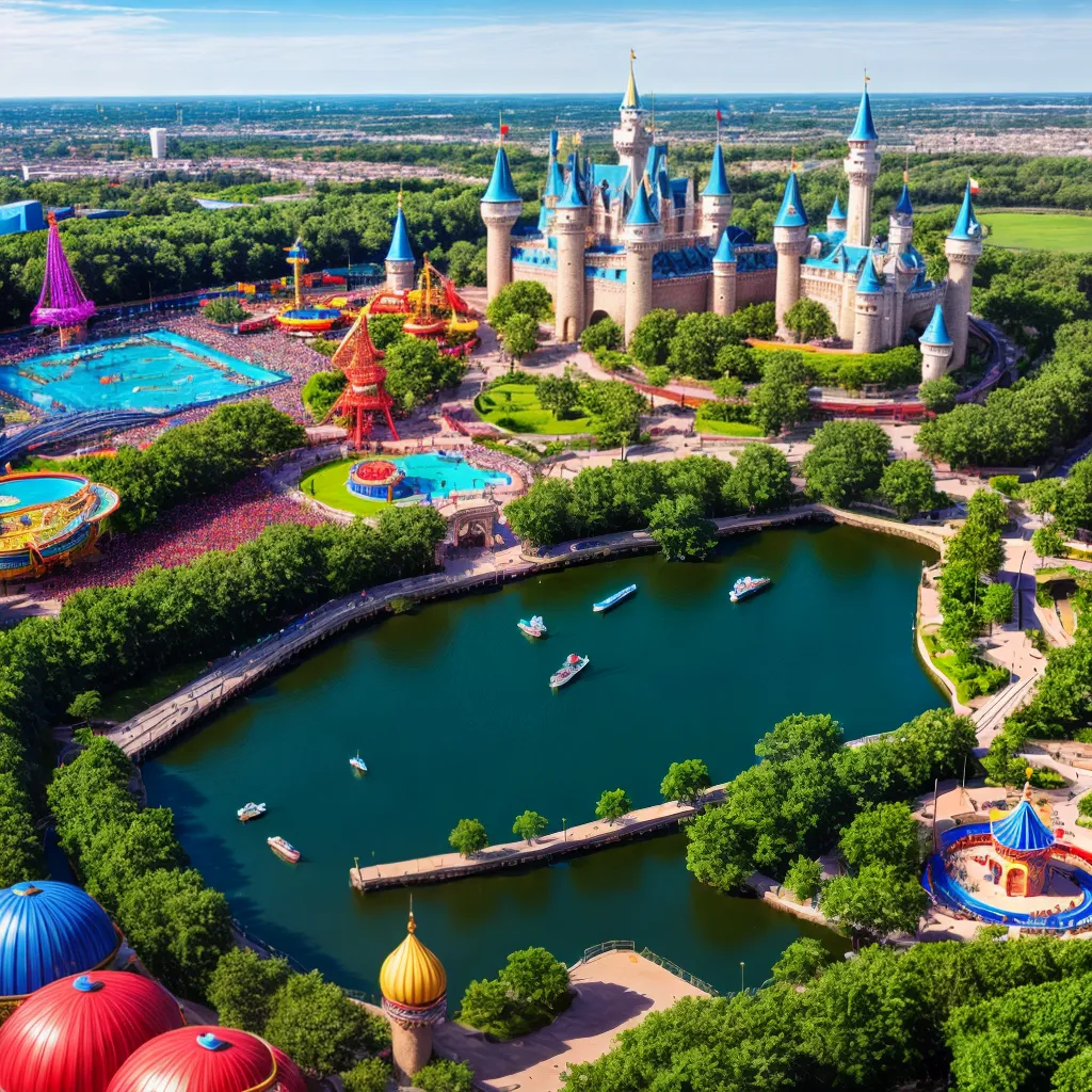 A Magia do Design de Parques Temáticos
