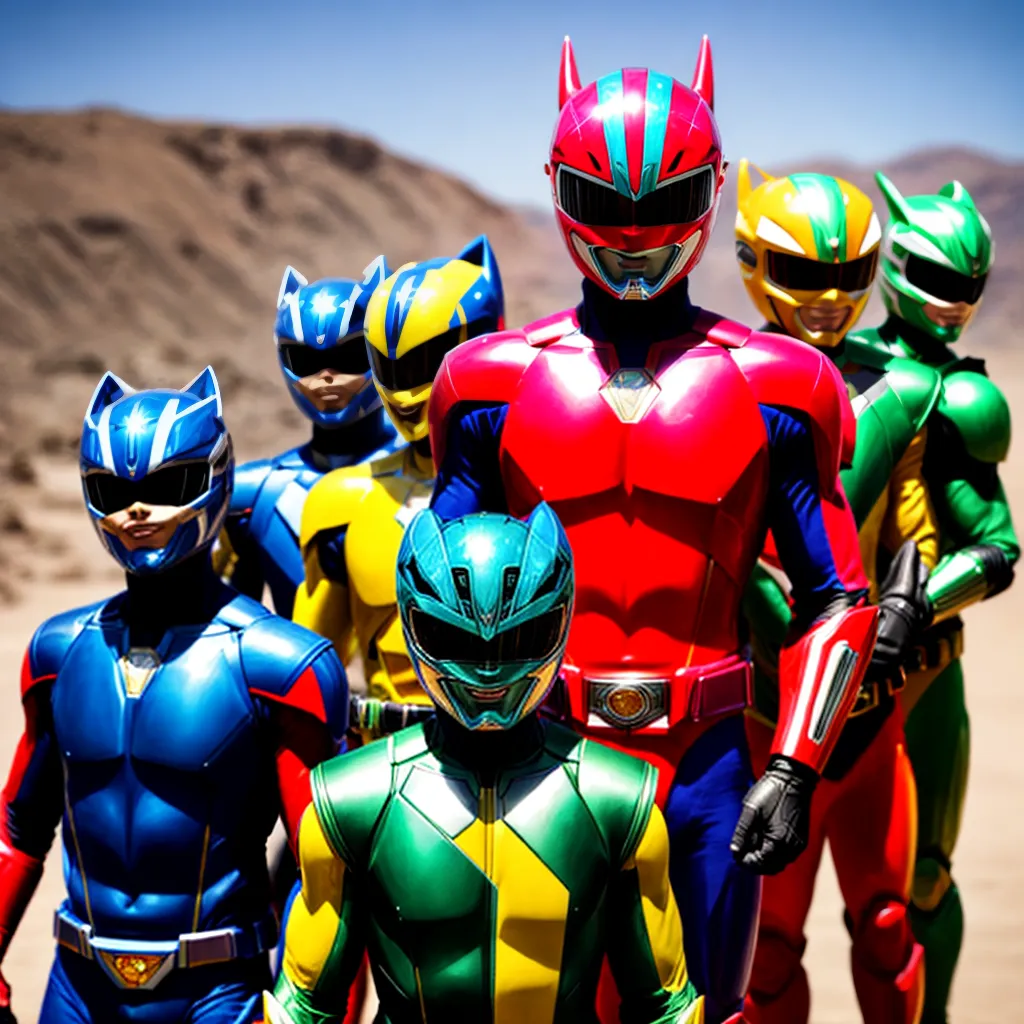 A Origem e Legado dos Power Rangers.