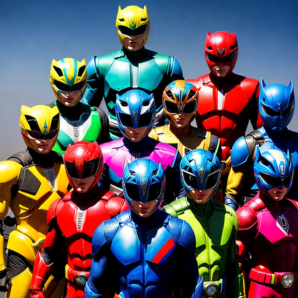 A Origem e Legado dos Power Rangers.