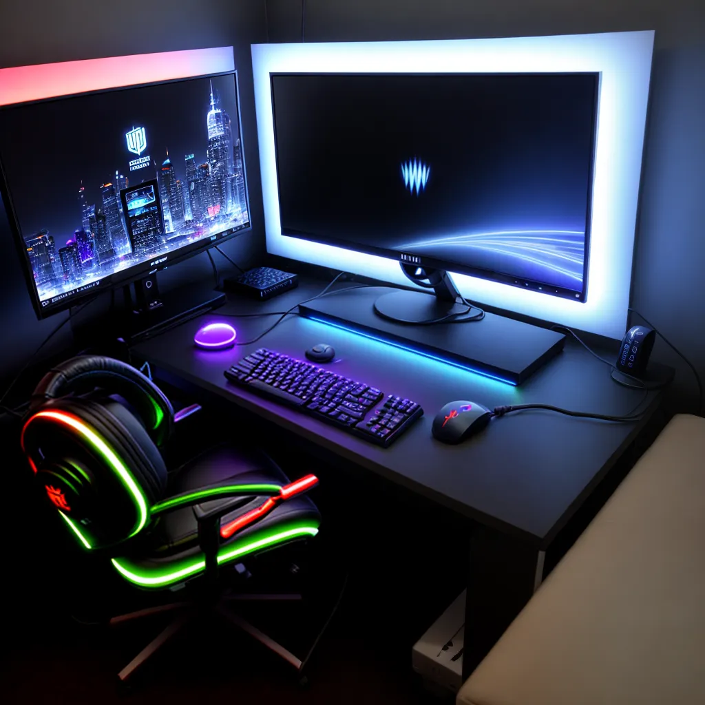 Com Setup Como Montar um Setup Gamer dos Sonhos.