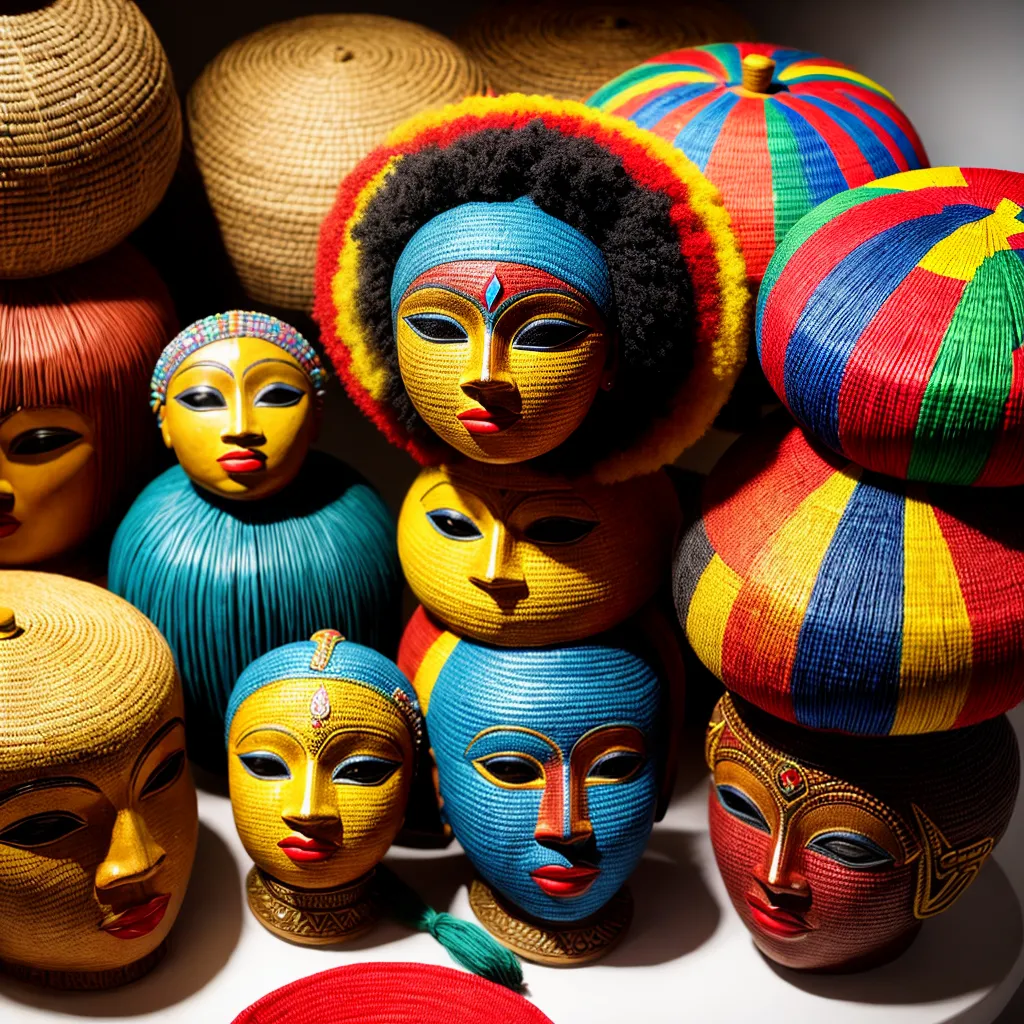 Artesanato Afro: Tesouros de Uma Cultura Milenar