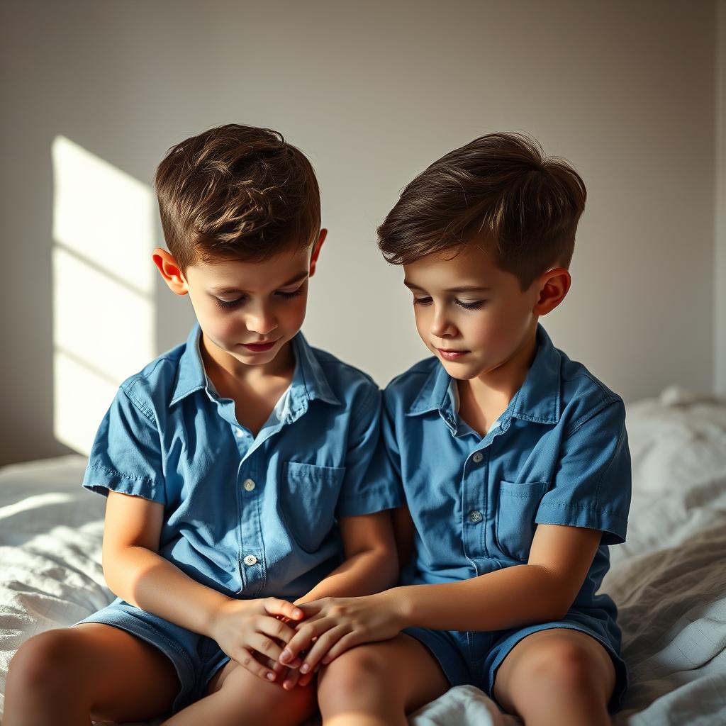Gêmeos autistas: os dois tons de azul de Lorenzo e Pietro