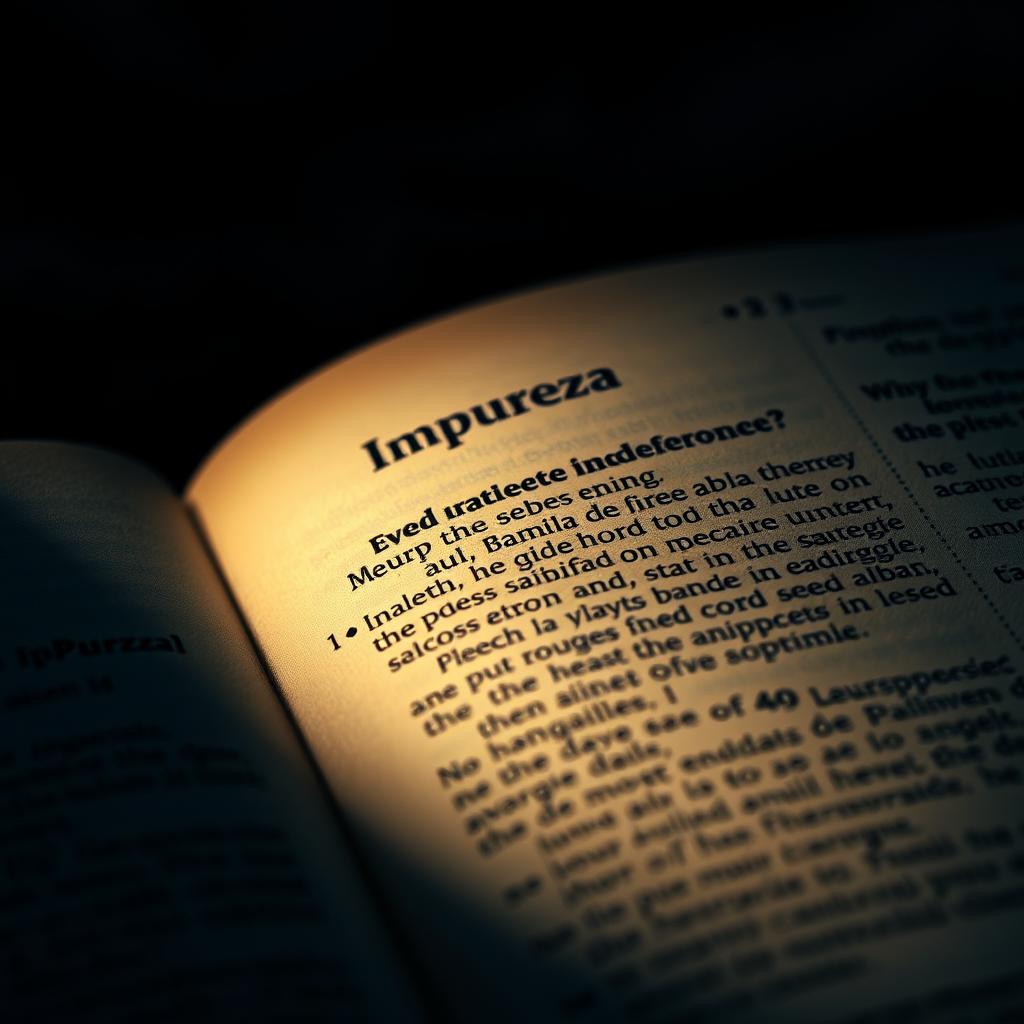 O que é impureza na Bíblia? [Estudos Bíblicos]