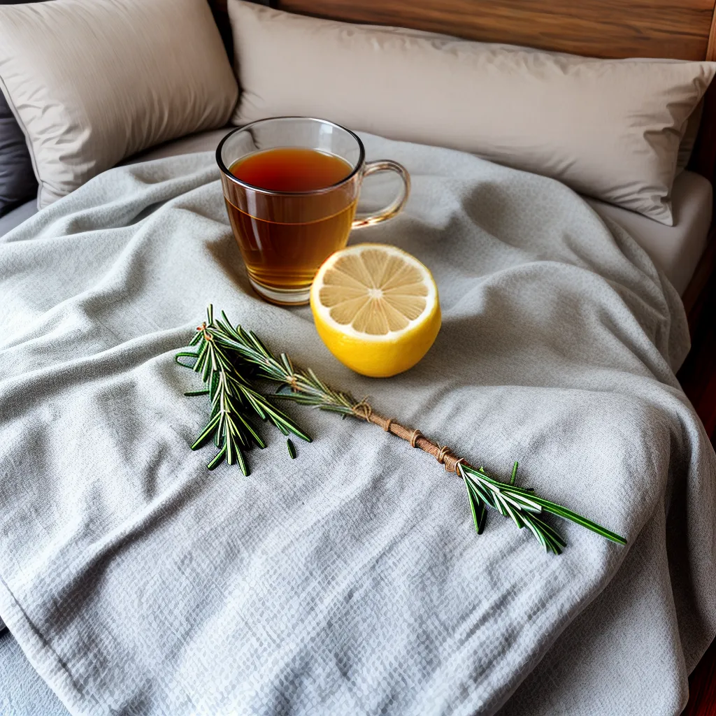 cha ervas fresco rosemary lemon livro