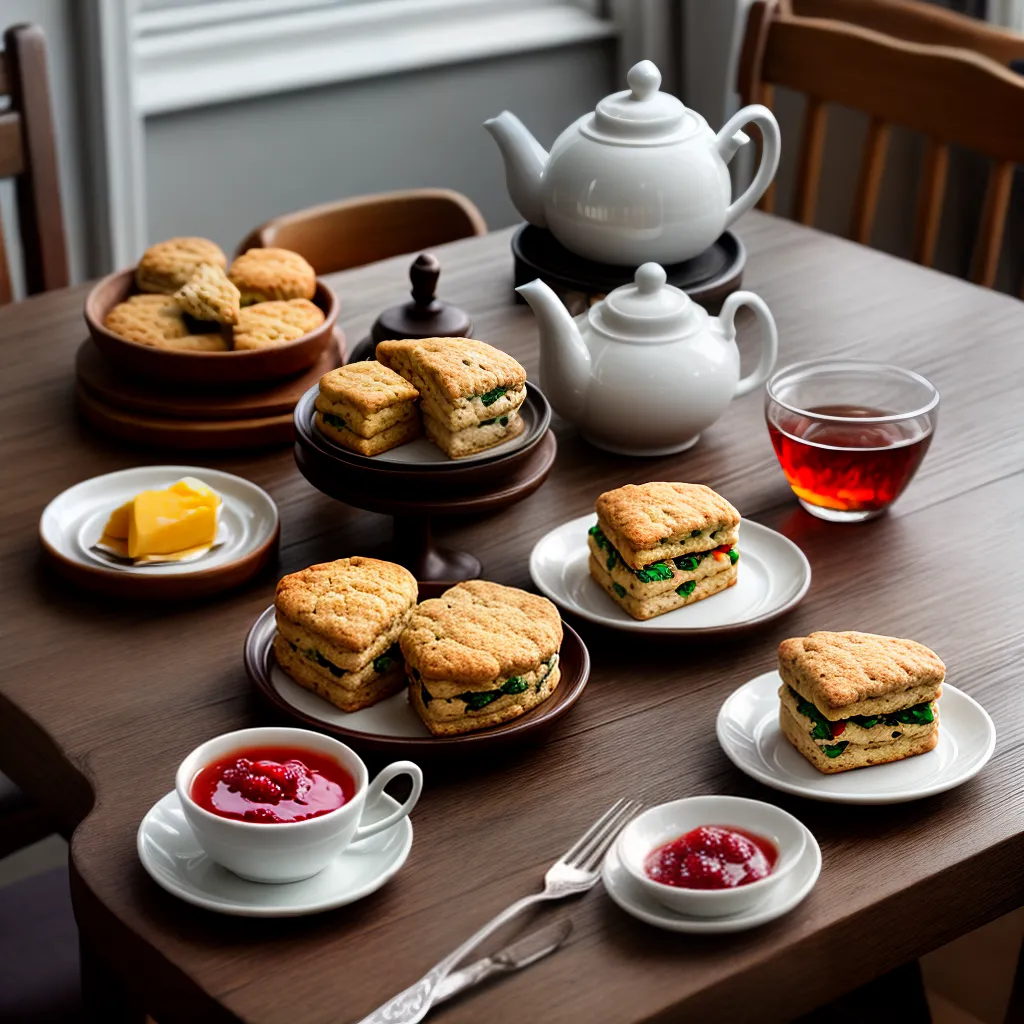 cha scones mesa conforto