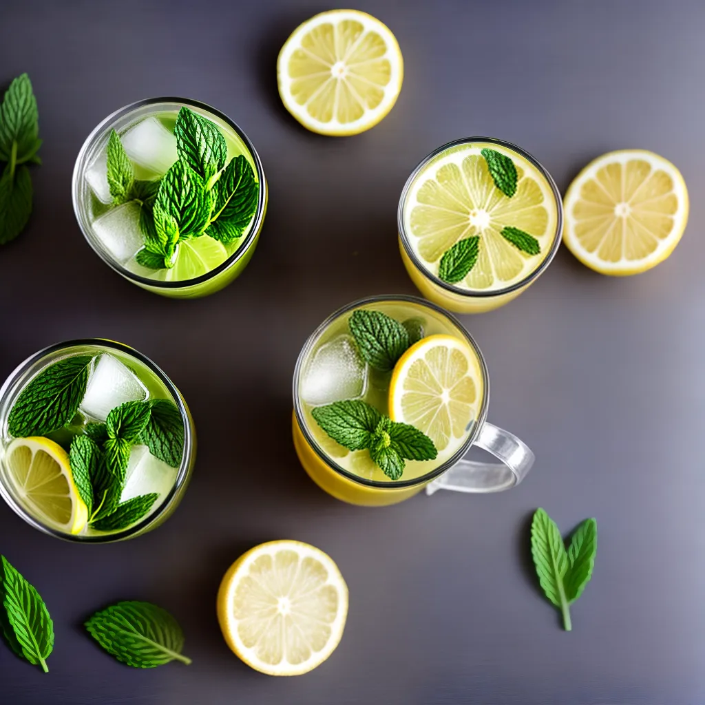 agua detox limao pepino hortela