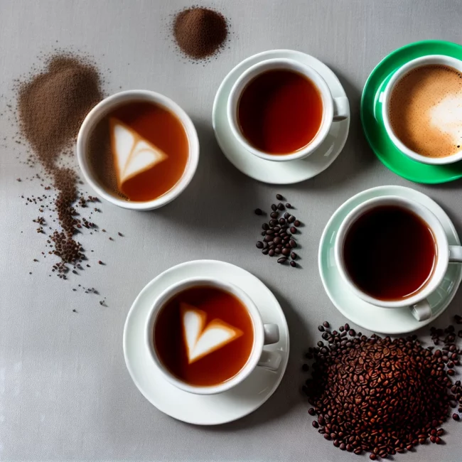 cafe ou cha qual e melhor saude