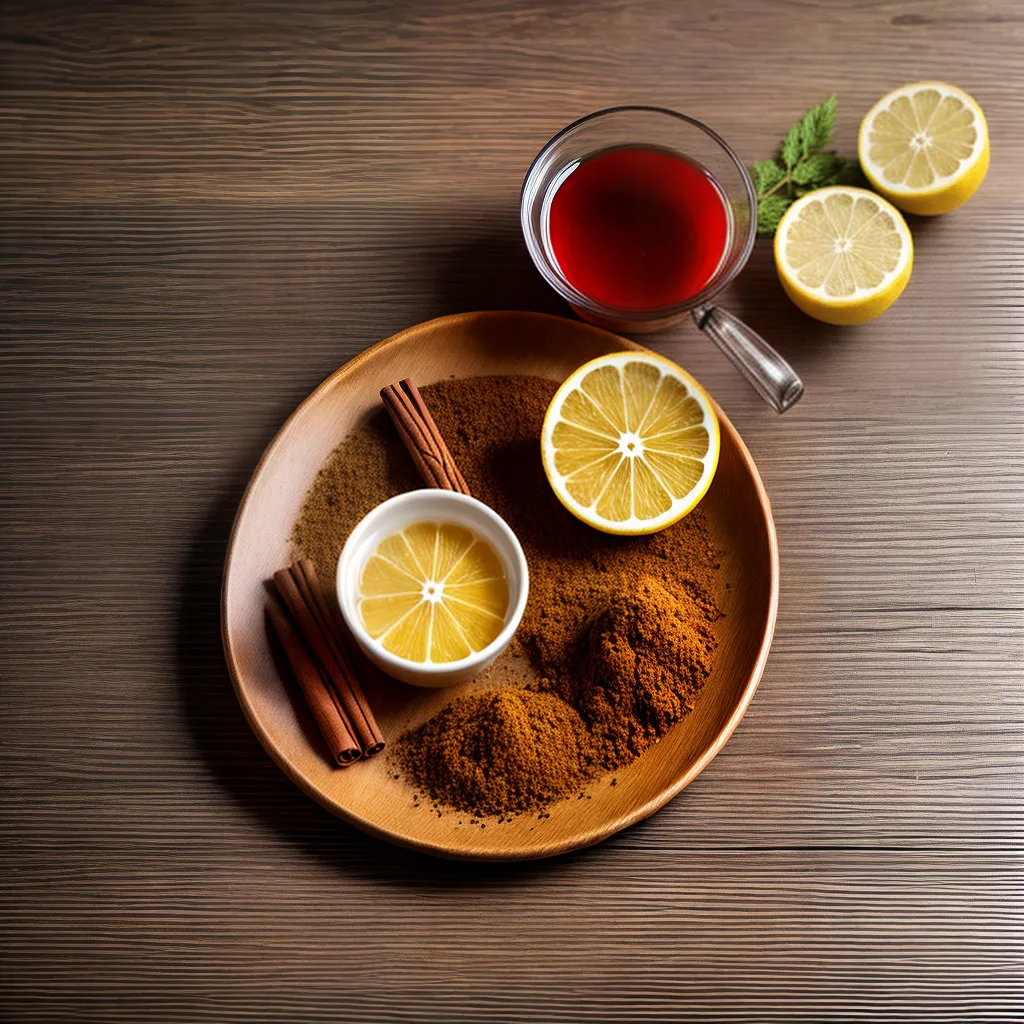 cha herbal canela limao bandeja madeira cha herbal canela limao bandeja madeira