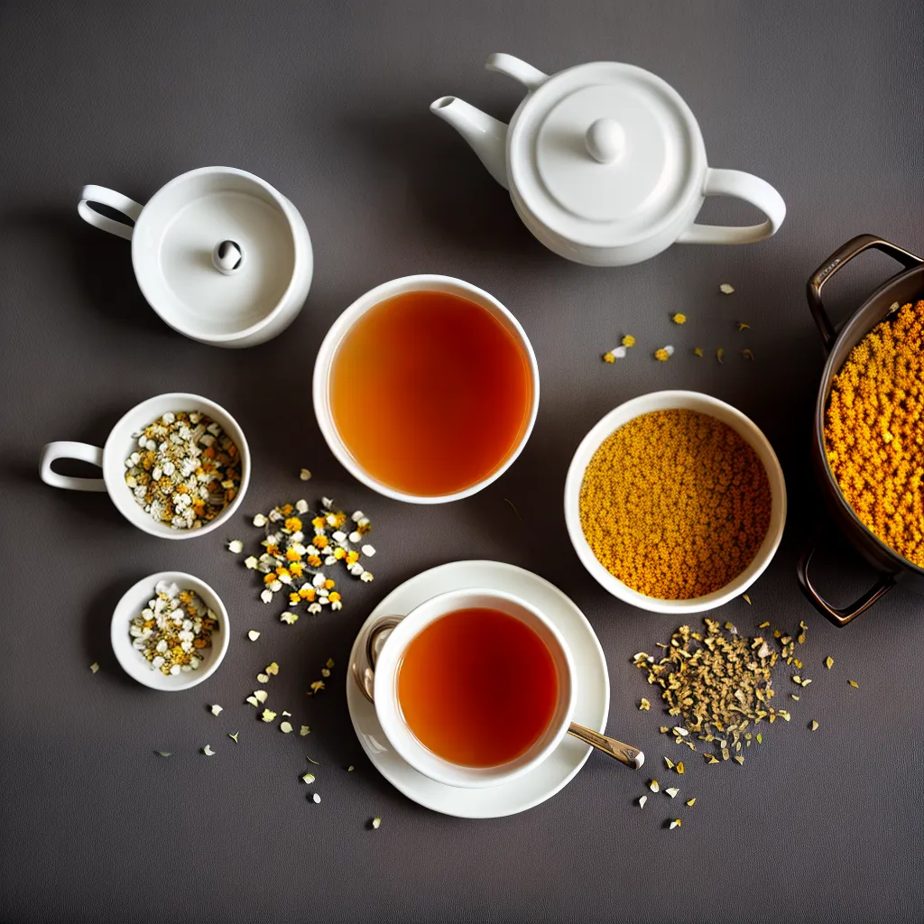 cha camomila menopausa flor teapot