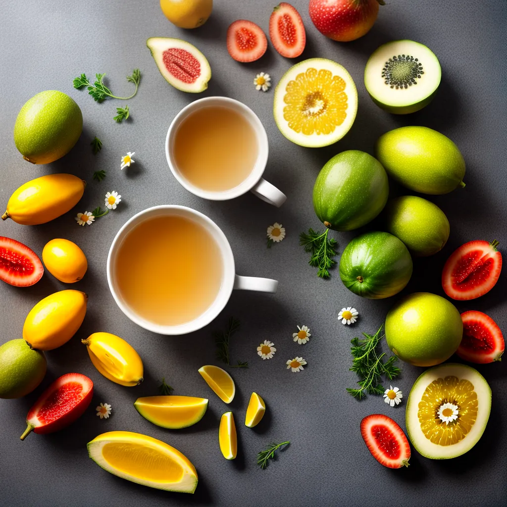cha camomila frutas legumes digestao cha camomila frutas legumes digestao