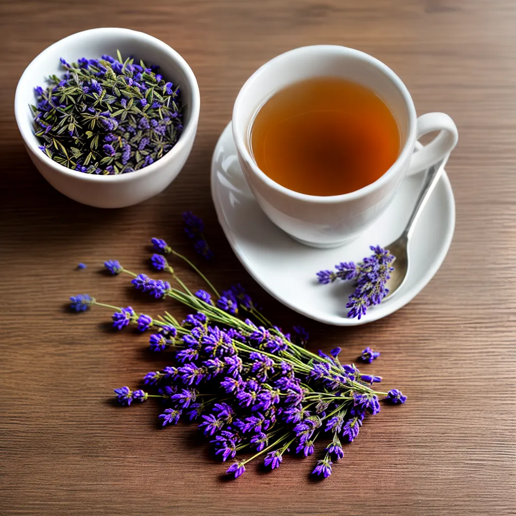 cha lavanda flores cha lavanda flores