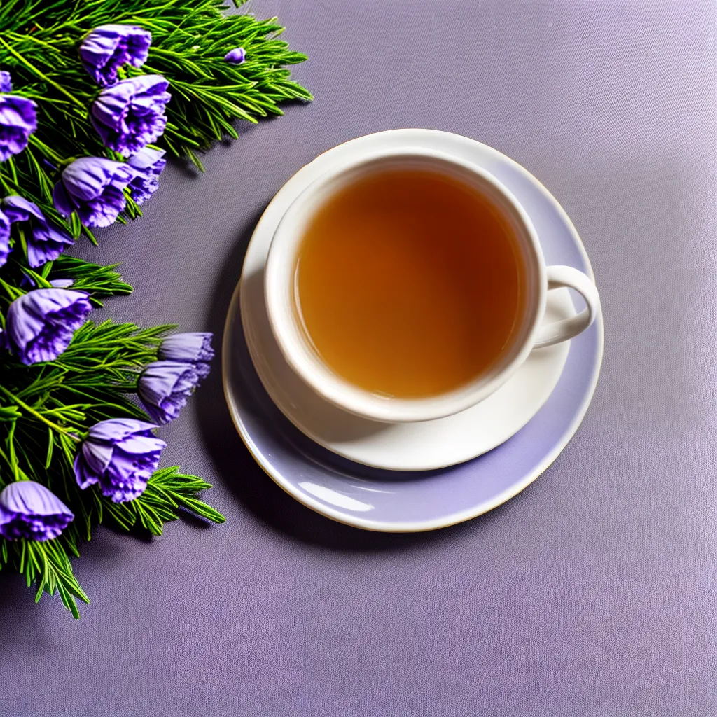 cha lavanda xicara buque cha lavanda xicara buque