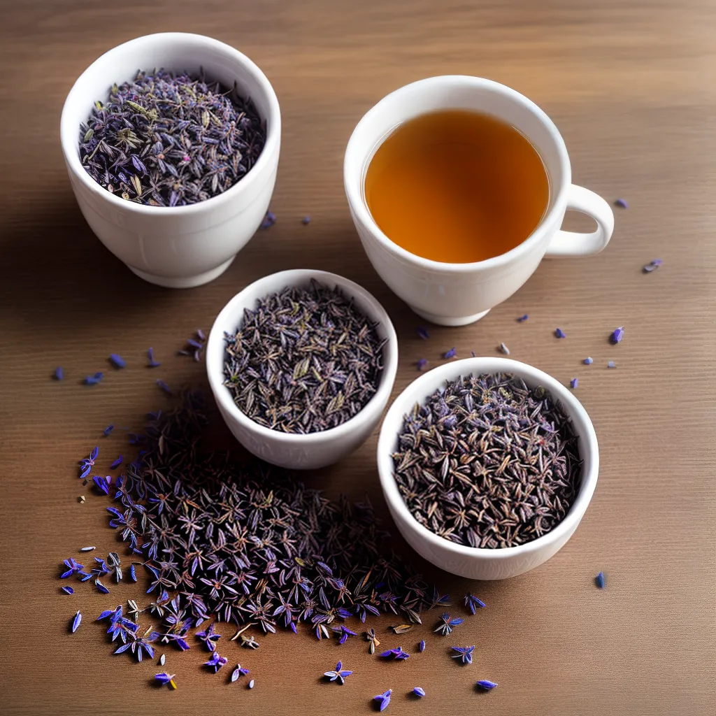 cha lavanda relaxar dia cansativo