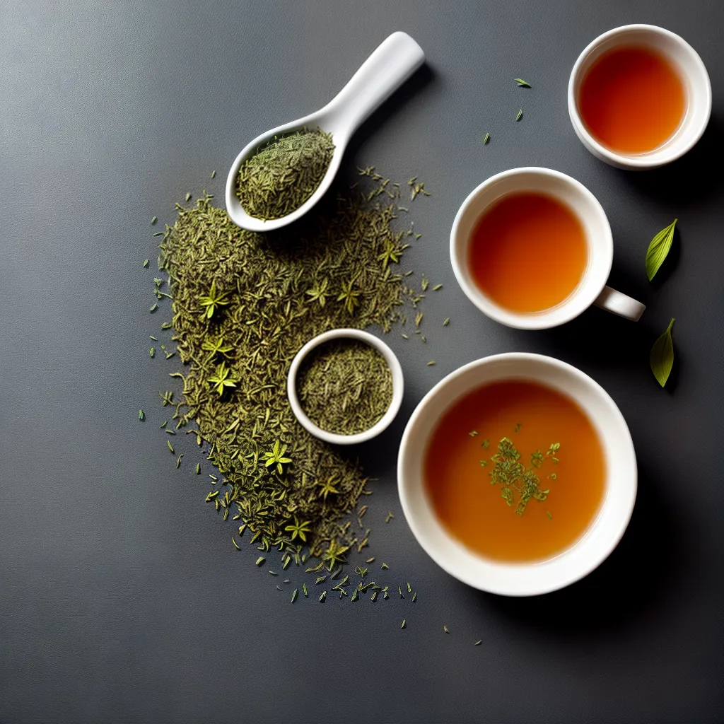 cha cardamomo mel ervas verdes