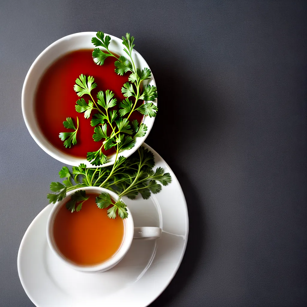 cha coriandro saude digestiva