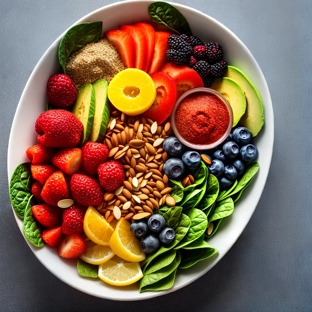 superfoods coloridos tigela nutricao