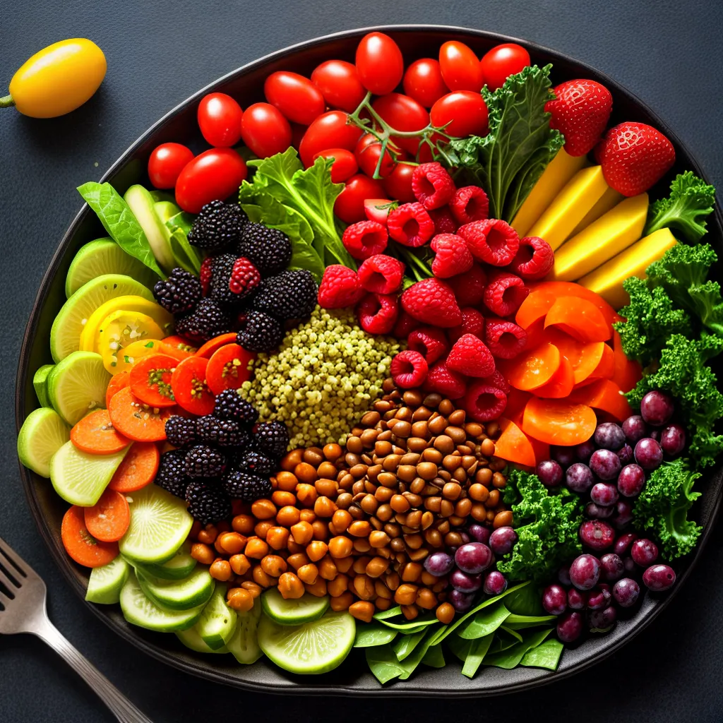 prato colorido vegano atleta prato colorido vegano atleta