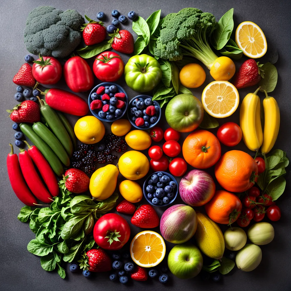 frutas legumes coloridos nutrientes