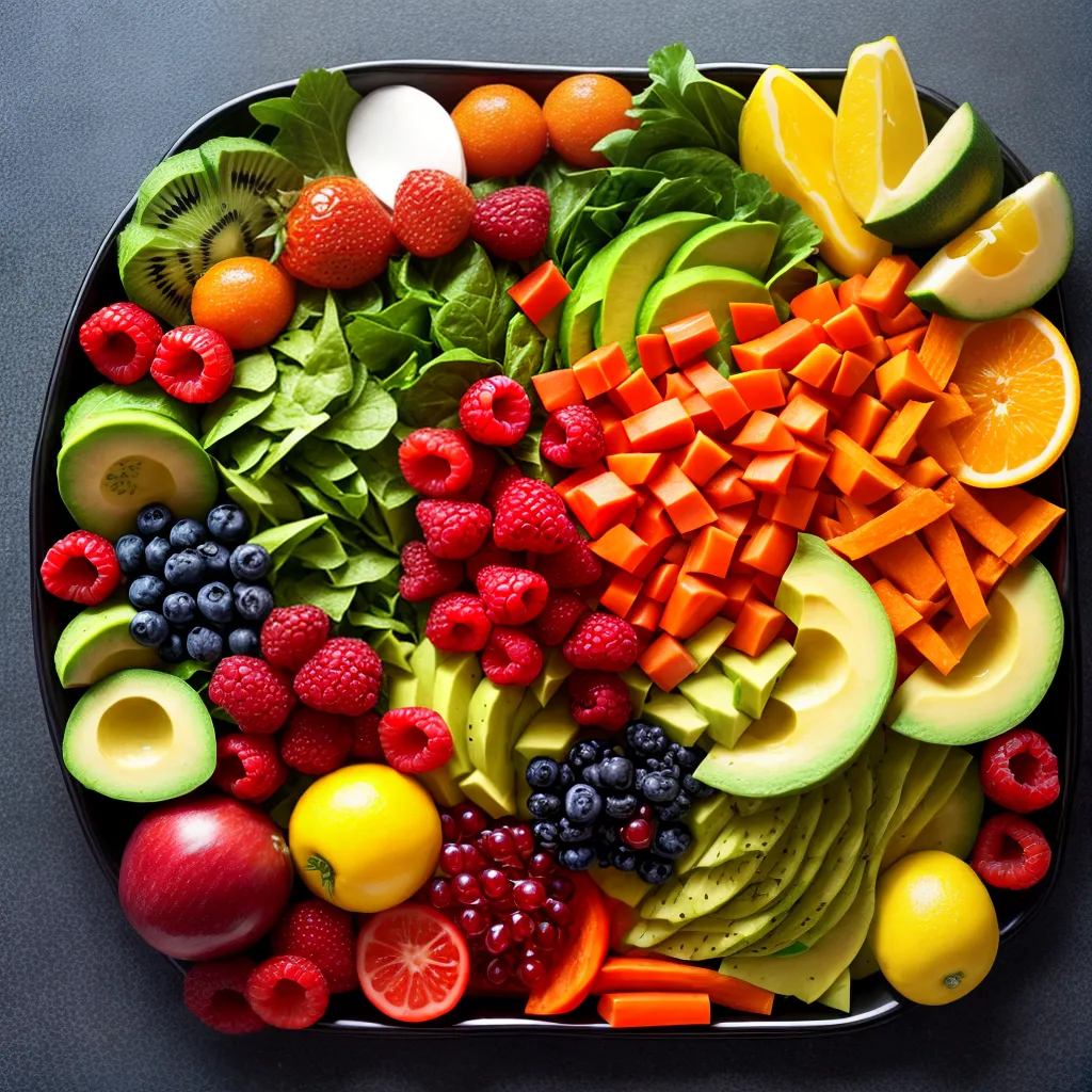 refeicao colorida frutas legumes saudavel refeicao colorida frutas legumes saudavel