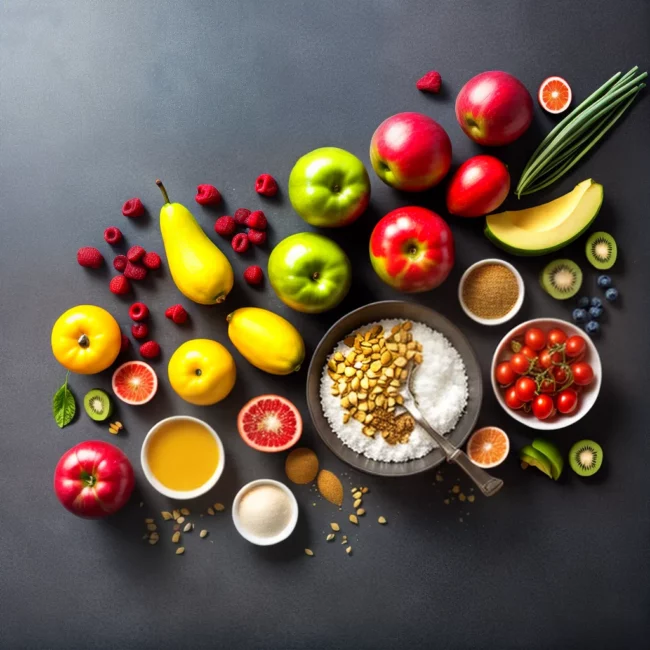cozinha ingredientes saudaveis frutas legumes