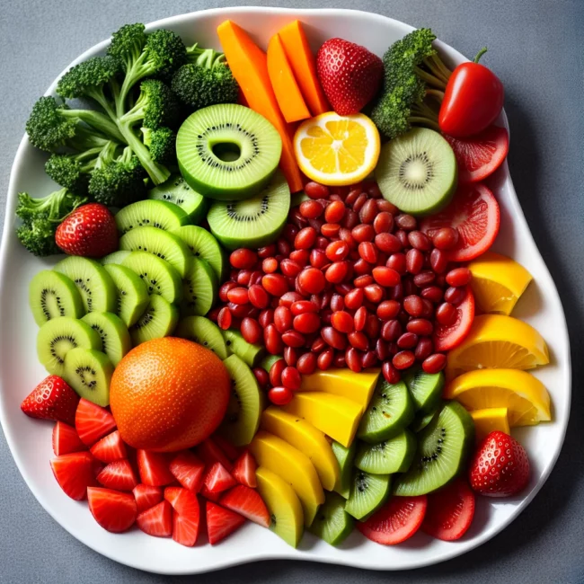 prato colorido nutricao down sindrome