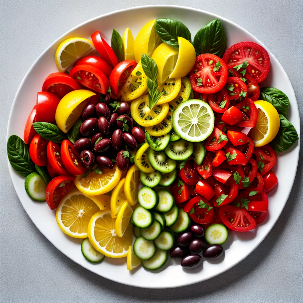 prato colorido frutas legumes dieta mediterranea