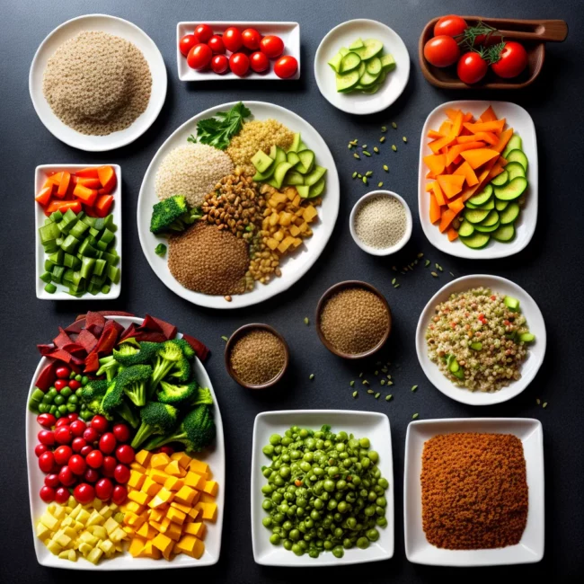 prato colorido frutas legumes proteinas graos 3