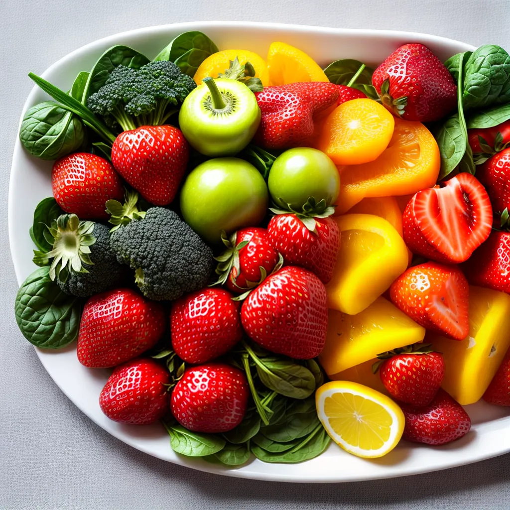 prato colorido frutas legumes saudaveis 3