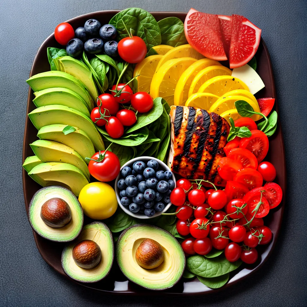 prato colorido proteina frutas legumes prato colorido proteina frutas legumes