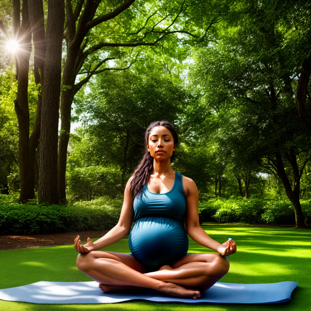 gestante yoga jardim serenidade