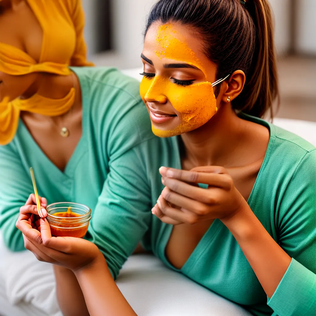 mascara ayurvedica mulher aplicando mascara ayurvedica mulher aplicando