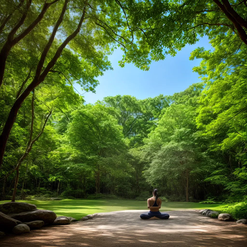 yoga natureza verde ayurveda 1