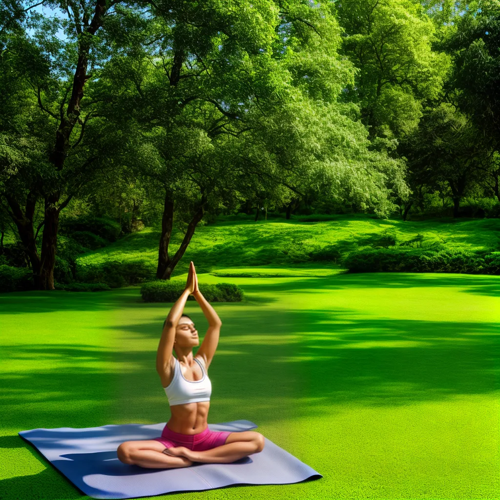 yoga natureza flores meditacao ayurveda