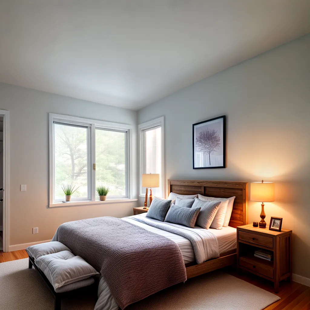 quarto sereno luz sono