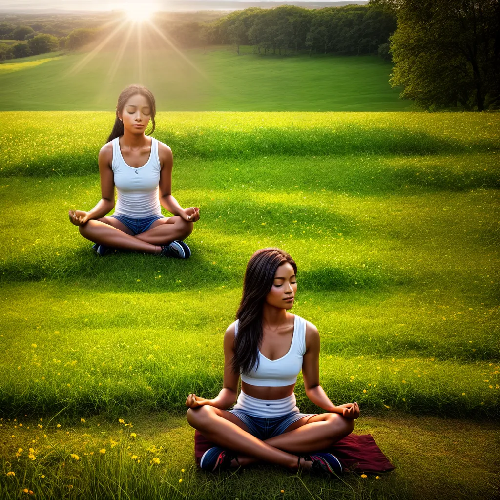 meditacao sucesso abundancia prado flores meditacao sucesso abundancia prado flores