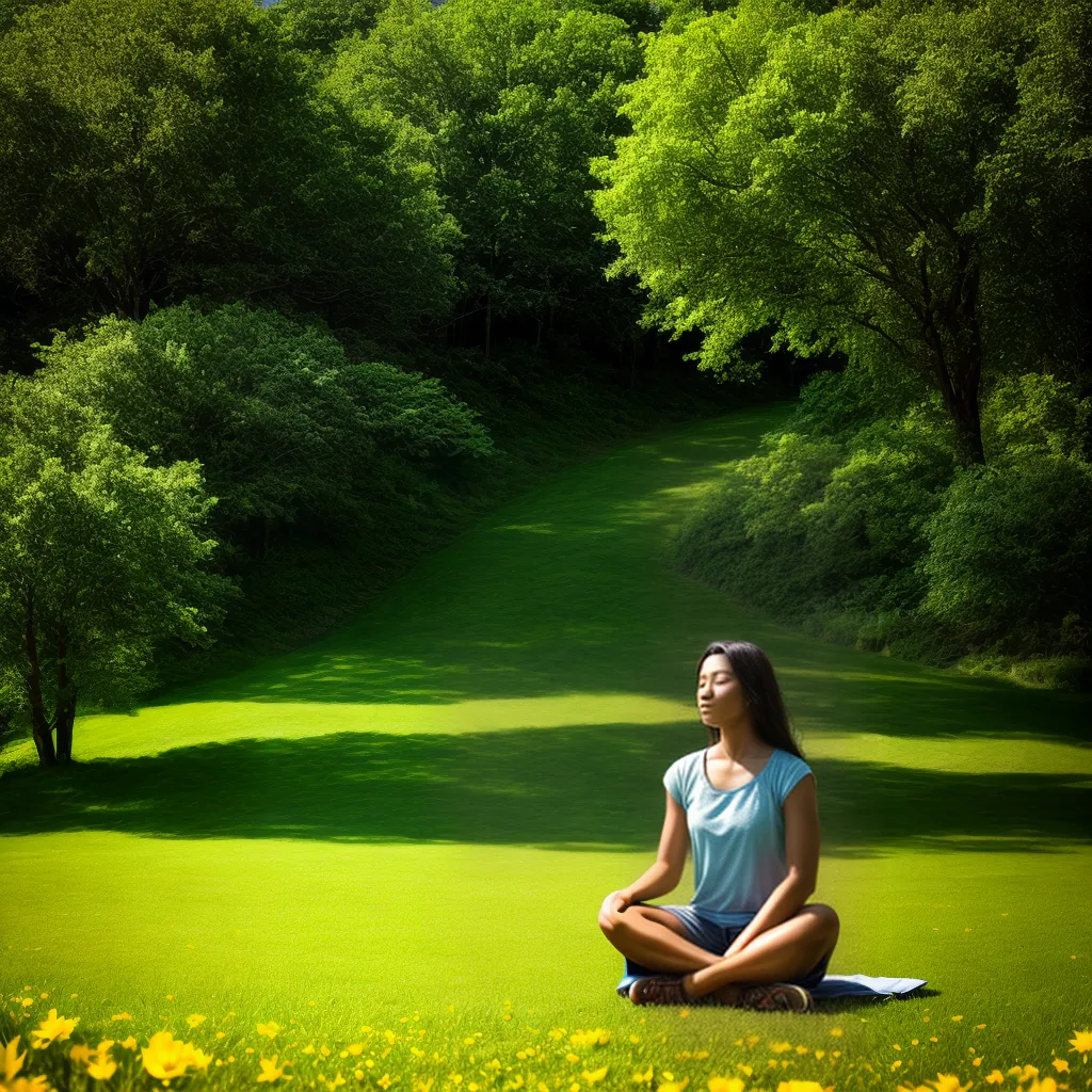 paz natureza meditacao campo flores paz natureza meditacao campo flores